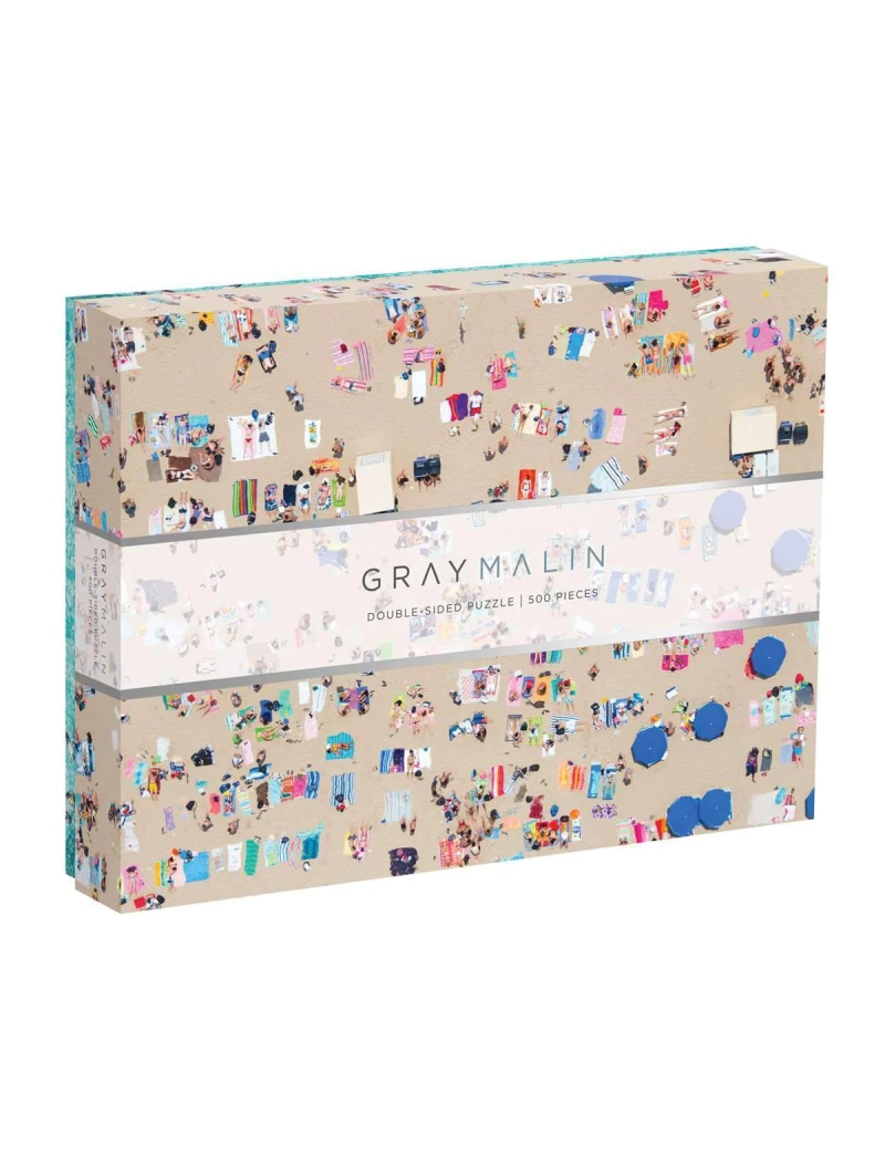Galison Gray Malin The Beach Double-Sided 500 Piece Jigsaw Puzzle
