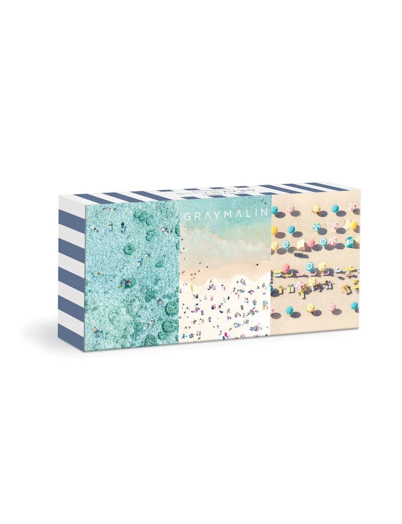 GALISON Gray Malin The Beachside 3-In-1 Puzzle Set