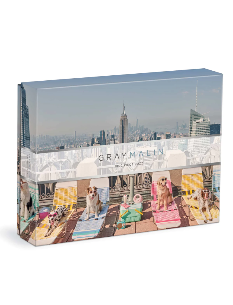 Gray Malin The Dogs of New York City 1000 Piece Puzzle