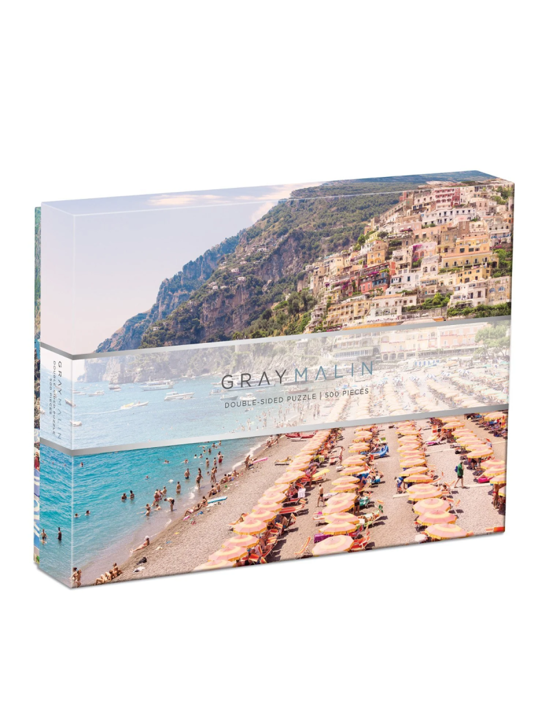 Galison Gray Malin Italy 2-Sided 500 Piece Puzzle
