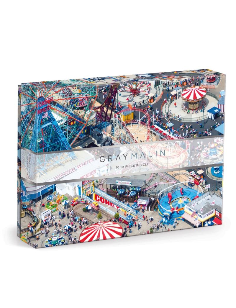 Galison Gray Malin 1000 piece Puzzle Coney Island
