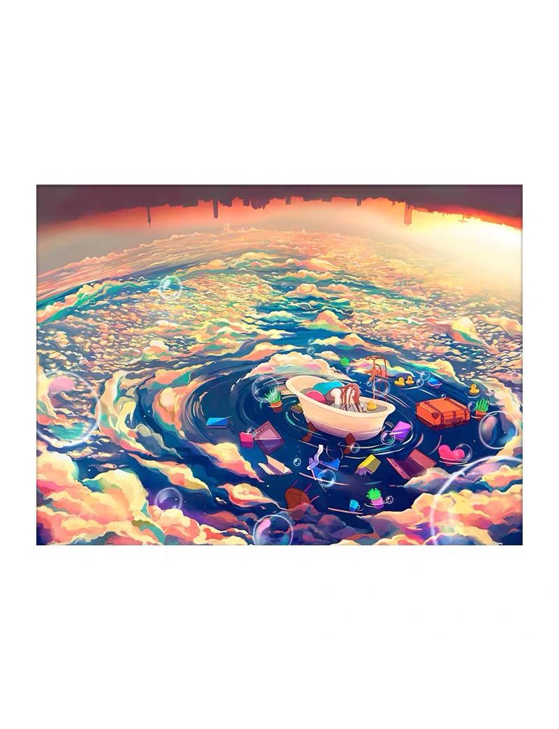 3D-JP Caring Wong- Floating on the Clouds 1200pc H2359