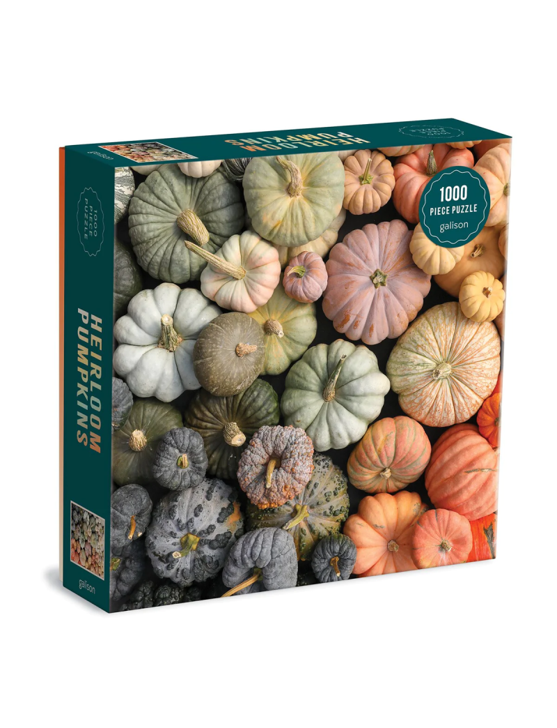 Galison Heirloom Pumpkins 1000 Piece Puzzle