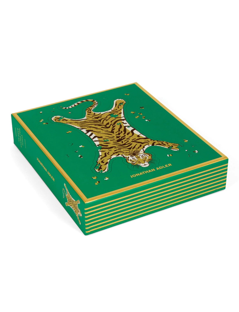 Galison Jonathan Adler Safari 750 Piece Shaped Foil Puzzle