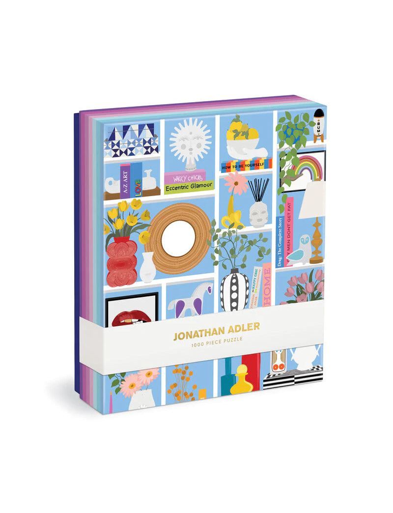 Galison Jonathan Adler Shelfie 1000 Piece Puzzle