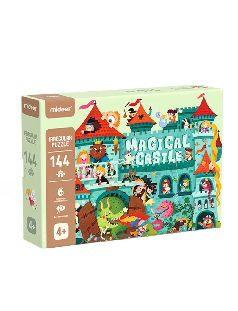 MIDEER Irregular Puzzle - Magical Castle 144pc