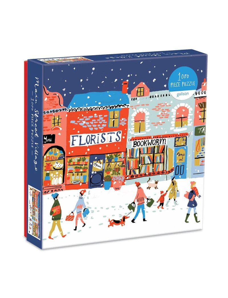 Galison Main Street Village 1000Pc Puzzle