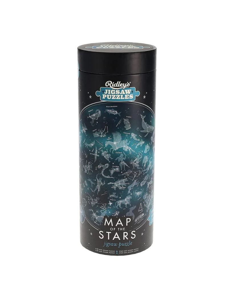 RIDLEY'S Map of the Stars 1000 Piece Jigsaw Puzzle