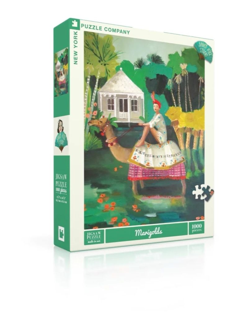 NEW YORKER Marigolds 1000 Piece Puzzle