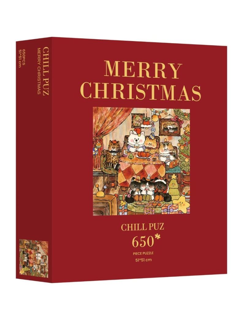 Chill Puzzle Merry Christmas 650p