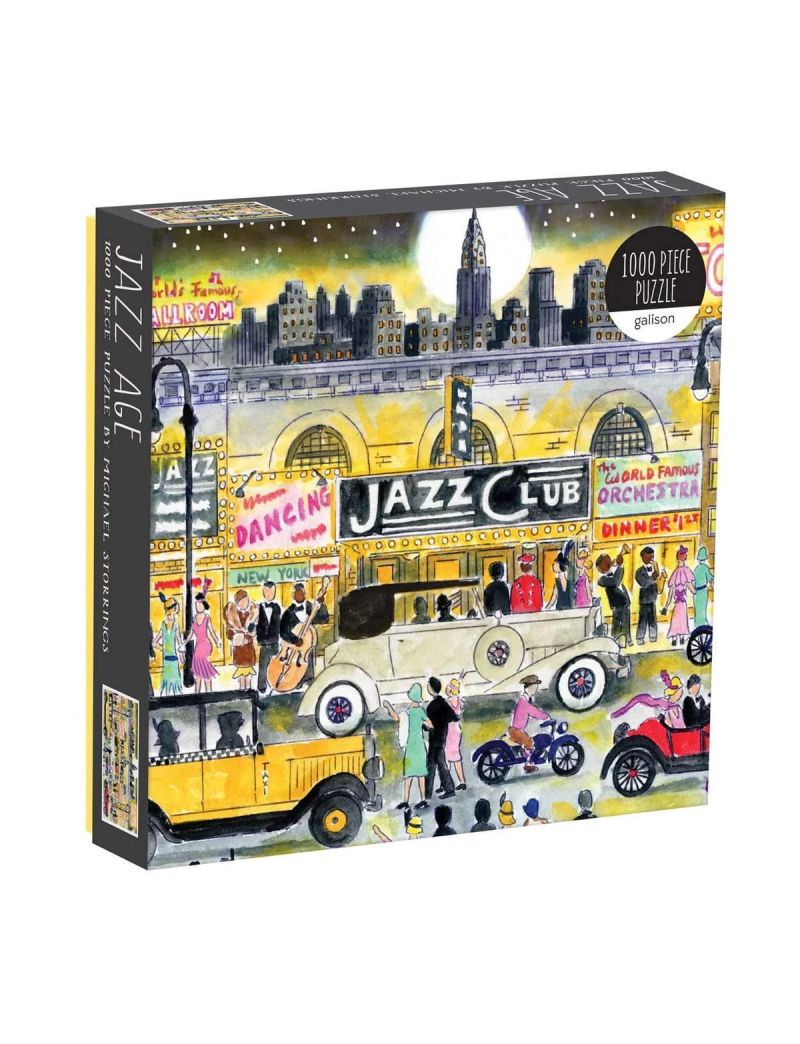 Galison Michael Storrings Jazz Age 1000 Piece Puzzle