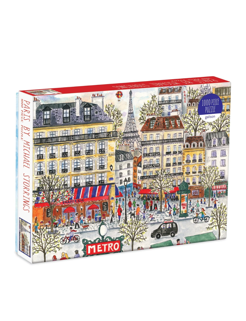Galison Michael Storrings Paris 1000 Piece Puzzle