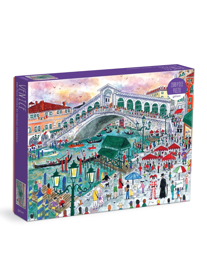 GALISON Gray Michael Storrings Venice 1500 Piece Puzzle
