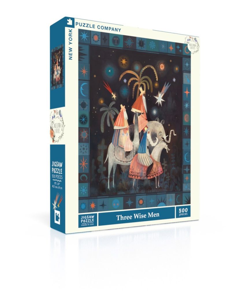 New Yorker Three Wise Men 500 Piece Jigsaw Puzzle