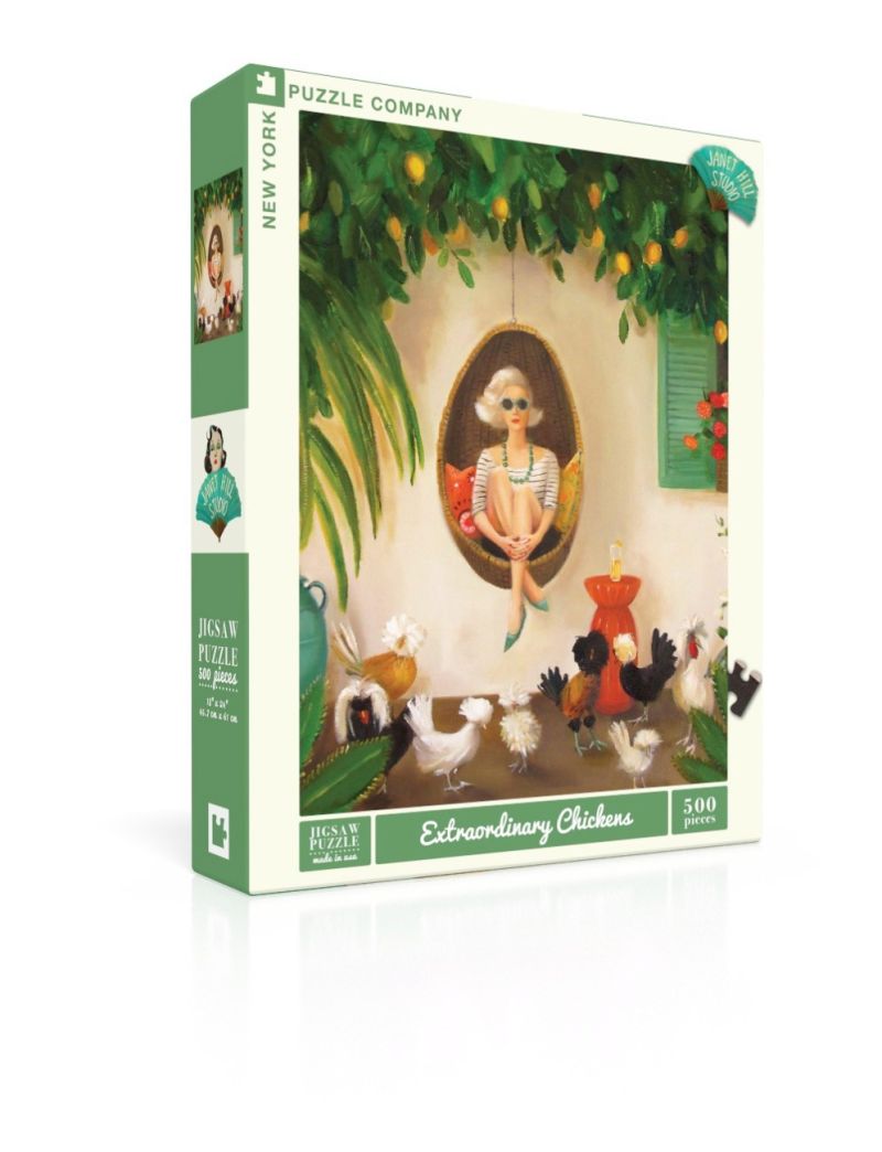 New Yorker Extraordinary Chickens 500PC