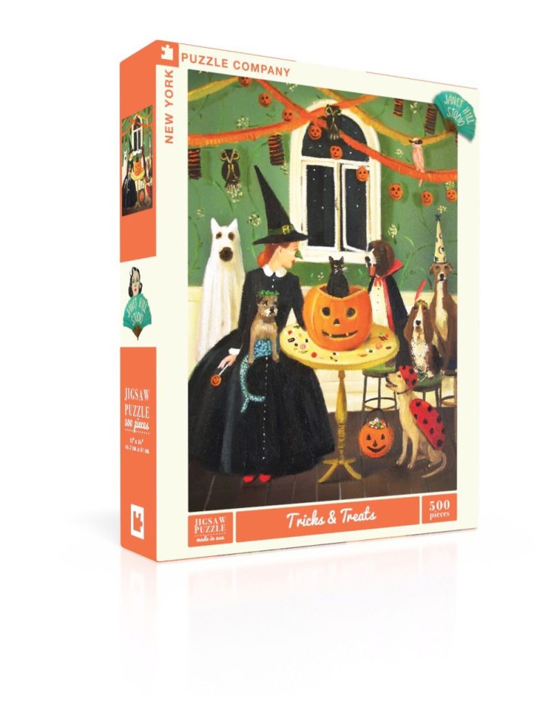 New Yorker Tricks & Treats 500 Piece Jigsaw Puzzle