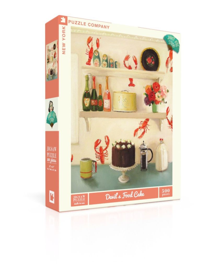 New Yorker Devil's Food Cake 500 Piece Jigsaw Puzzle
