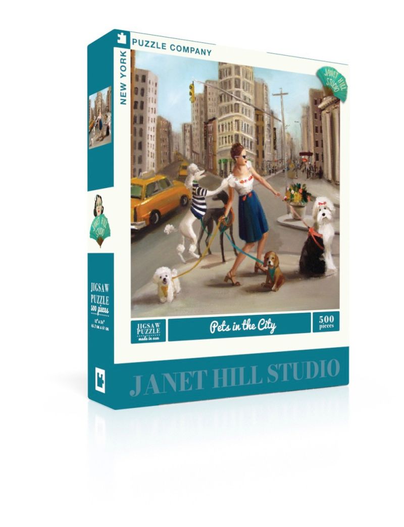 New Yorker Pets in the City 500PC