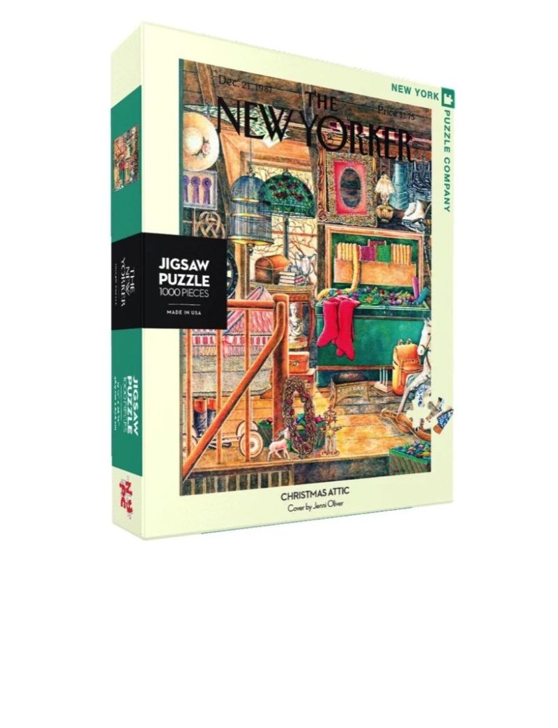 NEW YORKER CHRISTMAS ATTIC 1000PC