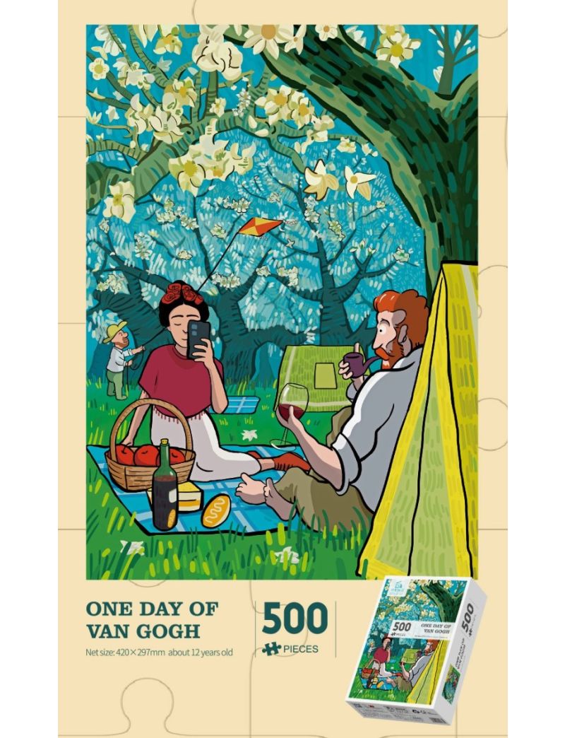 ZHIJU One Day Of Van Gogh 500PC