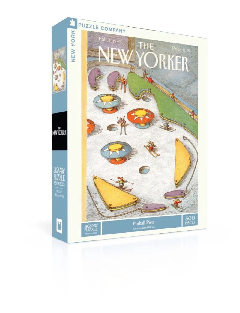 NEW YORKER Pinball Piste 500 Piece Jigsaw Puzzle