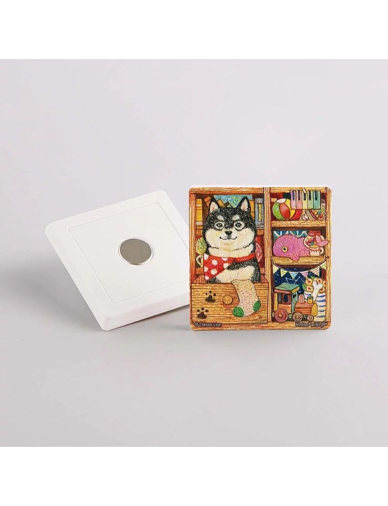 PINTOO D1308 Puzzle Magnet - Cotton Lion - Shiba 16p