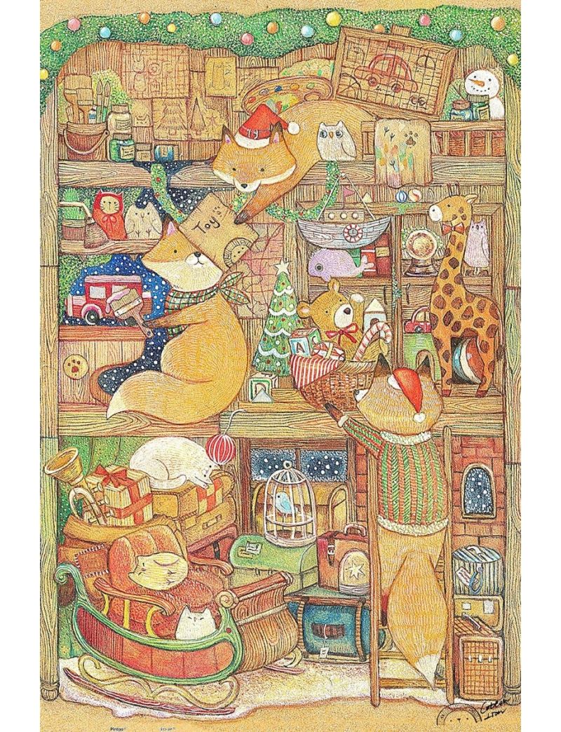 PINTOO H2249 Cotton Lion - Fox's Christmas Store 600p