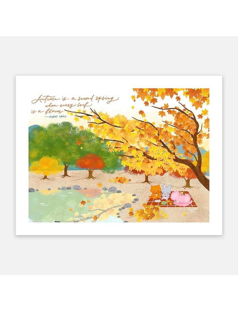 PINTOO H2308 Mandie - Autumn Picnic Under The Maple 300p