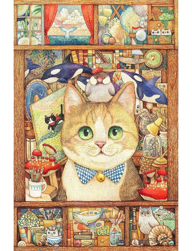 PINTOO H2966 Cotton Lion - Cat Art Studio 600p