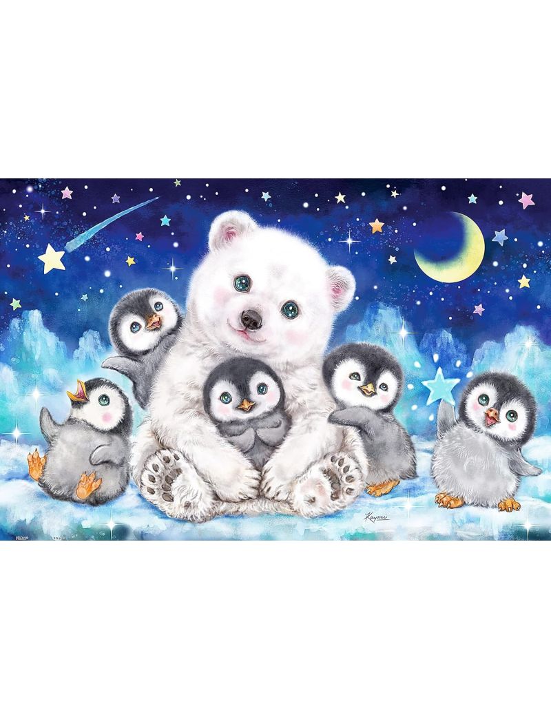 PINTOO H3038 Kayomi - Polar Bear and Penguins 600p