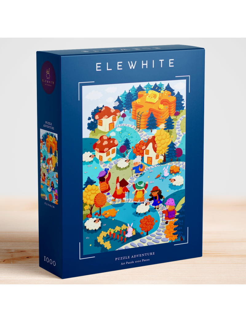 Elewhite Puzzle Adventure 1000p