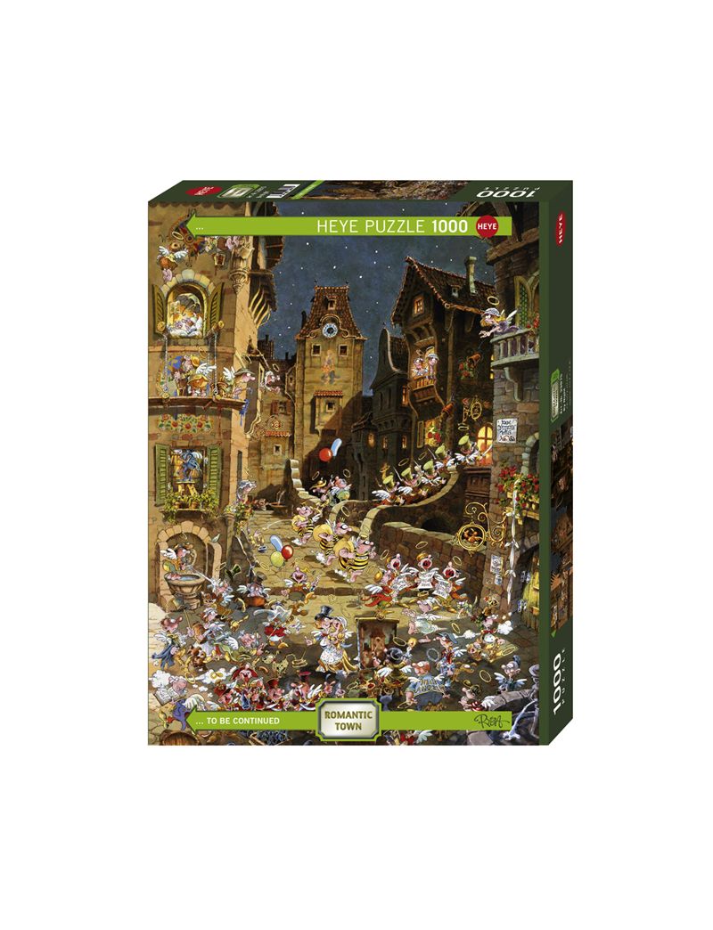 HEYE ROMATIC TOWN BY NIGHT 1000PC