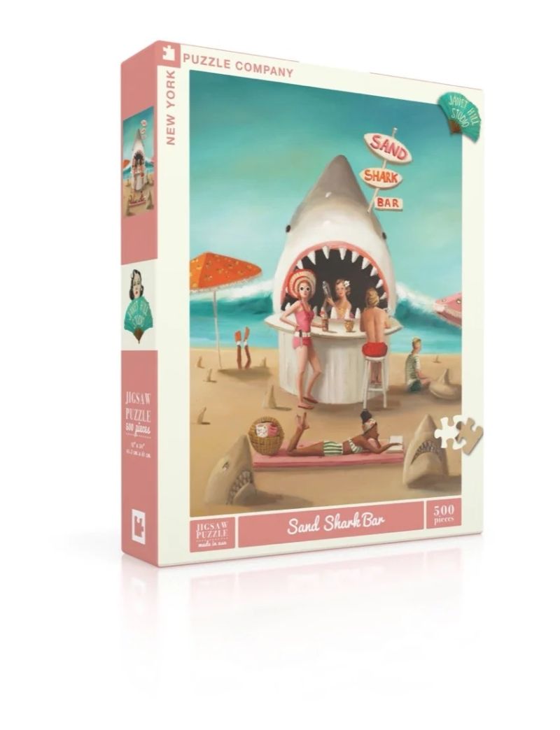 NEW YORKER Sand Shark Bar 500 Piece Puzzle