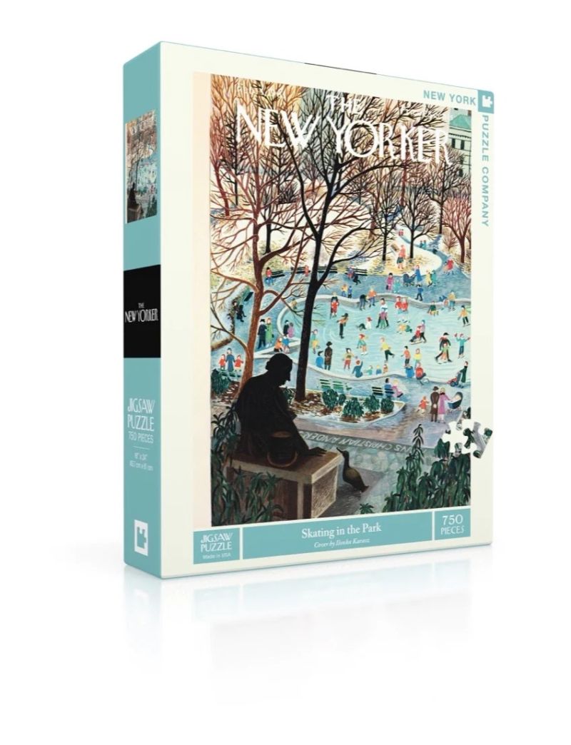 NEW YORKER SKATING IN THE PARK 750 Pieces