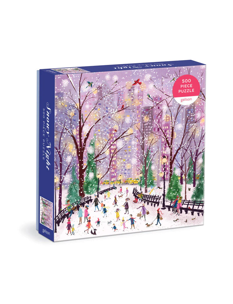 Snowy Night 500 Piece Puzzle