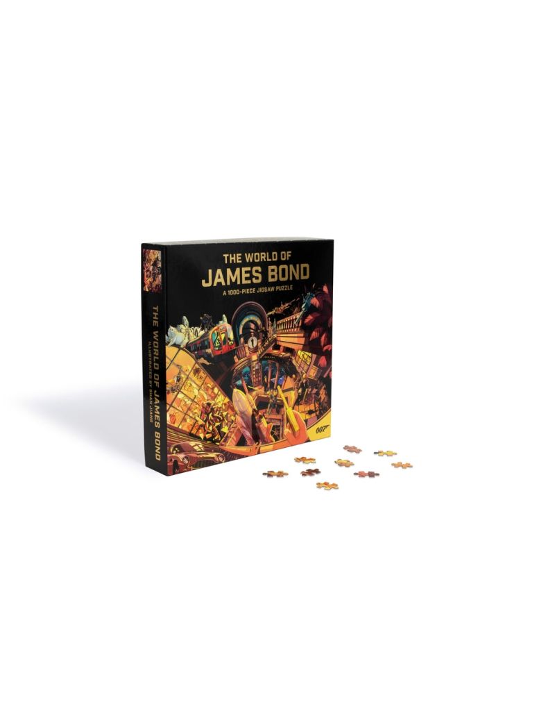 LAURENCE KING The World of James Bond 1000 Piece Puzzle