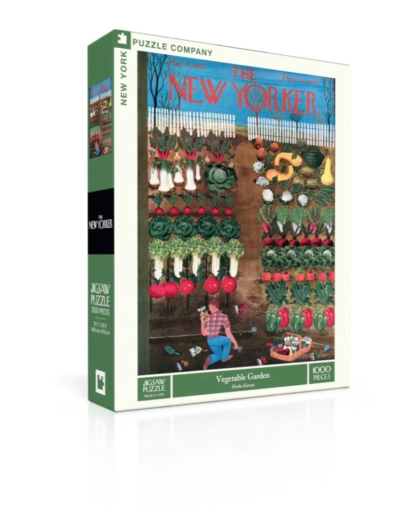 NEW YORKER Vegetable Garden 1000 Piece Jigsaw Puzzle