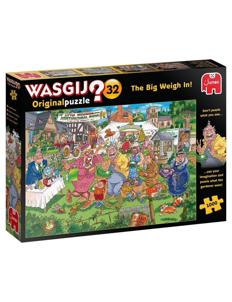 JUMBO Wasgij Original 32 The Big Weigh in 1000pcs