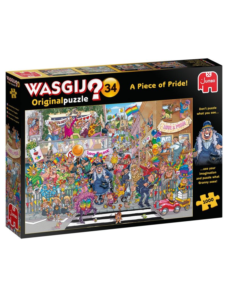 JUMBO Wasgij Original 34 (A piece of Pride) 1000pcs