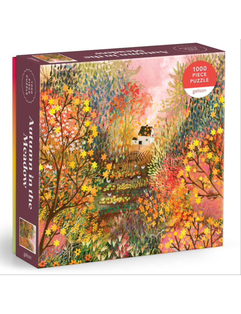Galison Joy Laforme Autumn in the Meadow 1000 Piece Puzzle