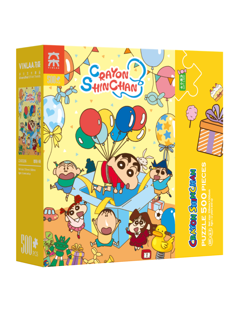 Crayon Shinchan unboxing surprise ZJ63319 500pcs