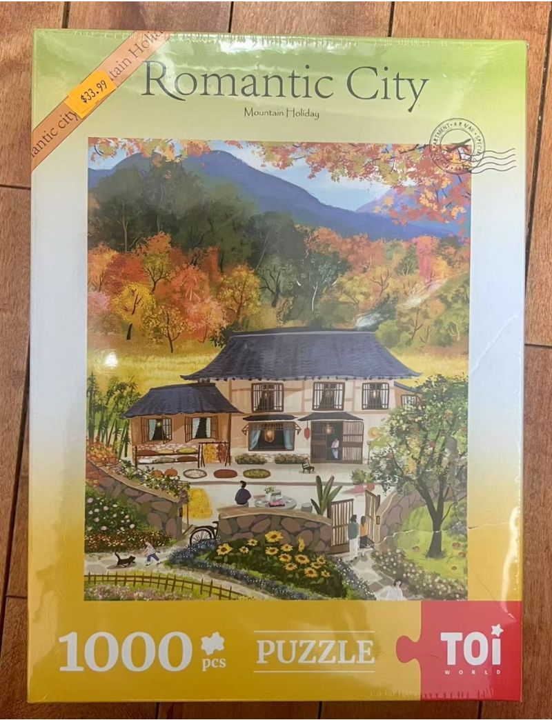 Romantic City Series - "Mountain Holiday" 1000pc【damage box】