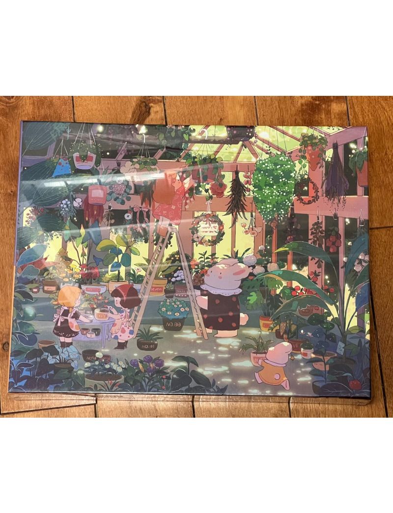 Flower Room 1000pc【damage box】