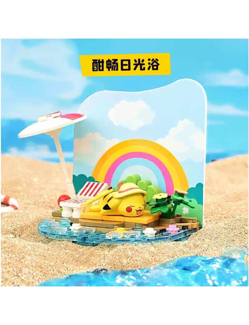 KEEPPLEY Pokemon Pikachu Seaside scene K20222