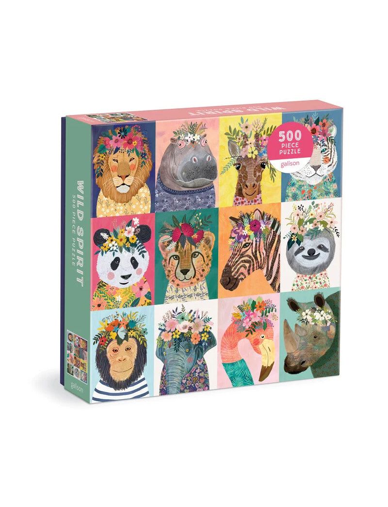 Galison Wild Spirit 500 Piece Puzzle