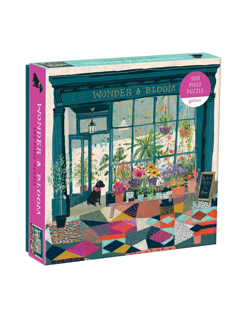 Galison Wonder & Bloom 500 Piece Jigsaw Puzzle