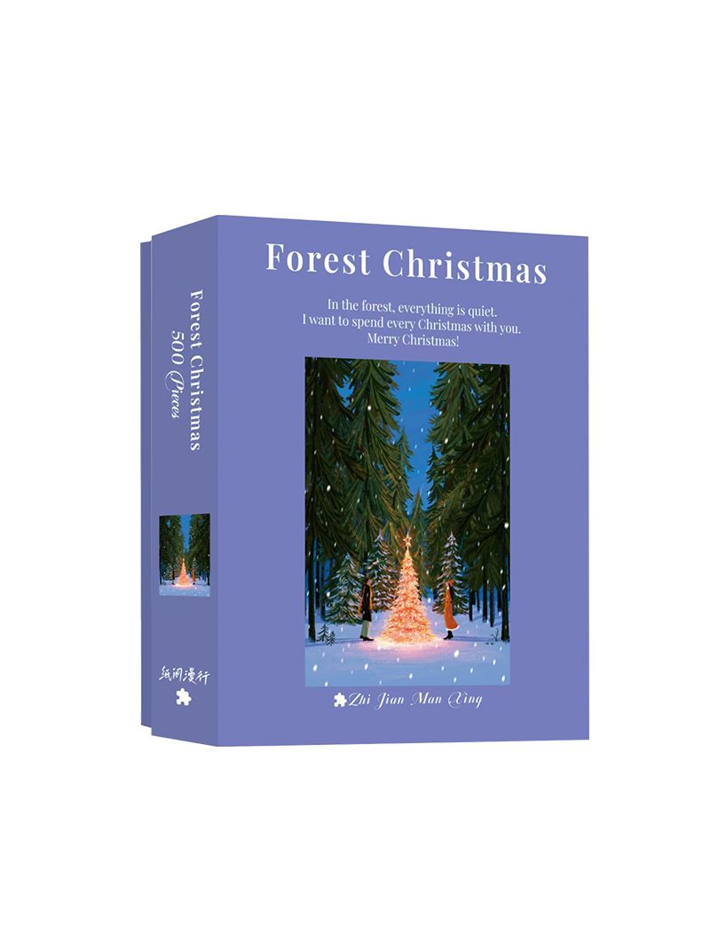ZHI JIAN MAN XING Forest Christmas 500p