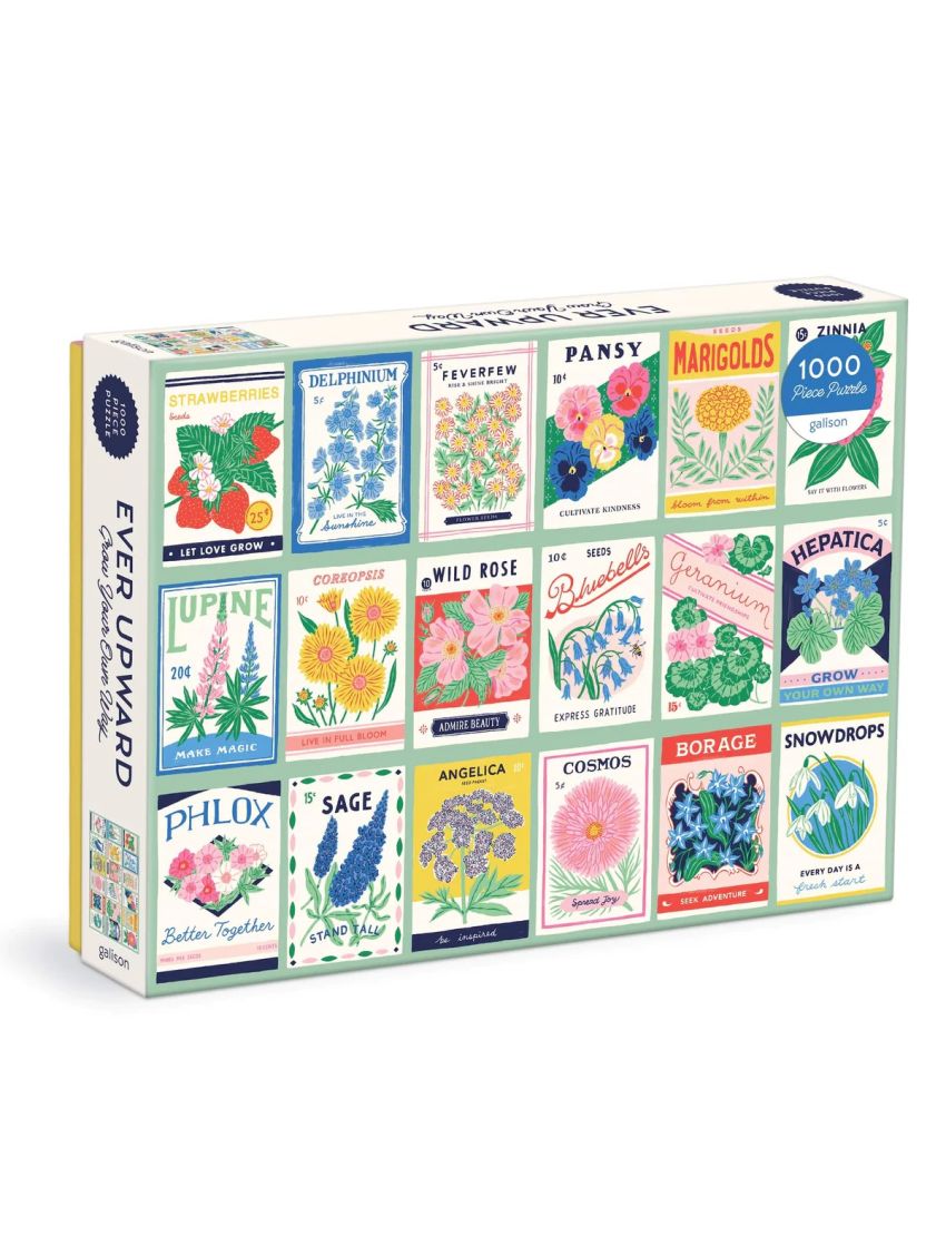 Galison Ever Upward Grow Your Own Way 1000 Piece Puzzle