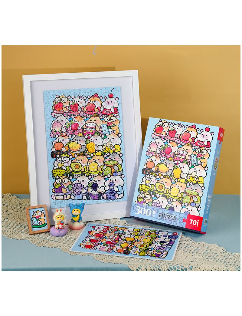 TOI Hamster Chitose Rainbow Fruit 300PC
