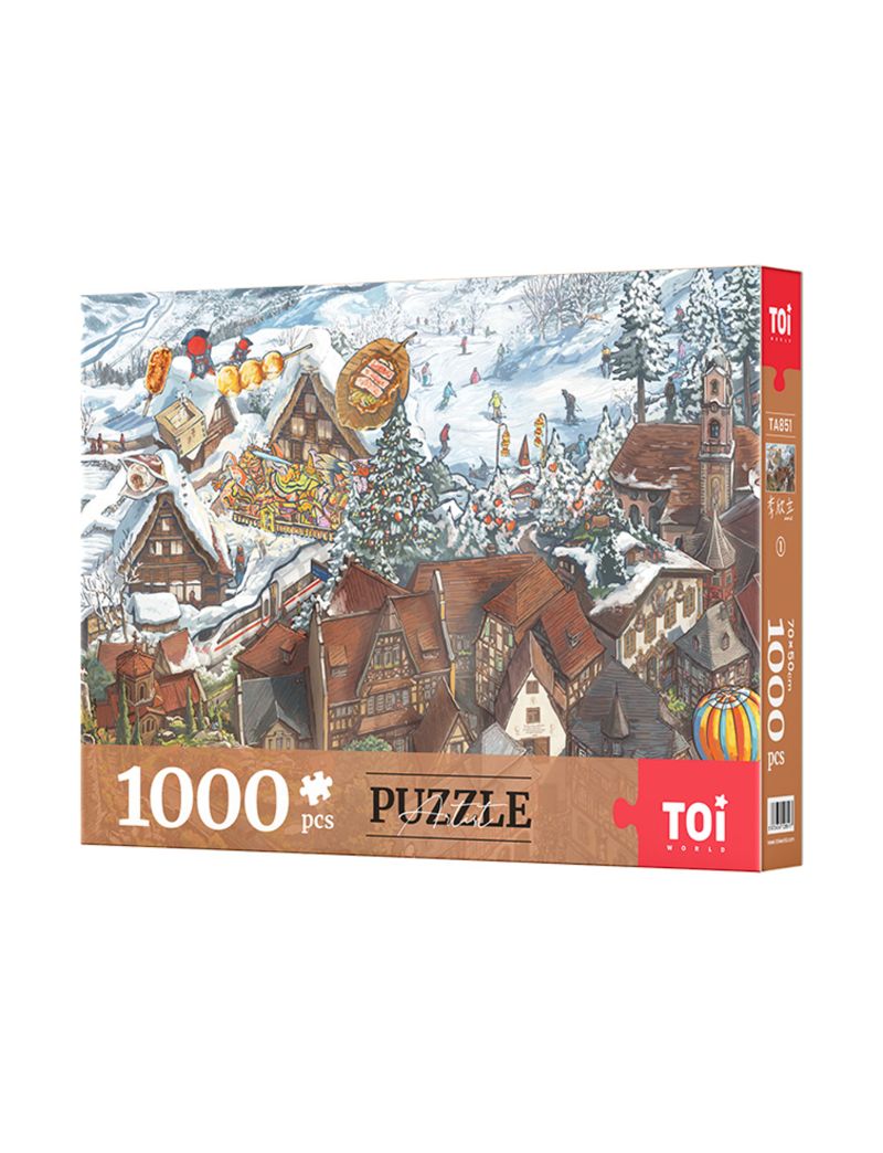 TOI My Travel Diary Snow Country Wonderland 1000PC